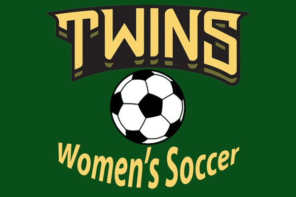 Women's soccer, twins, ball
